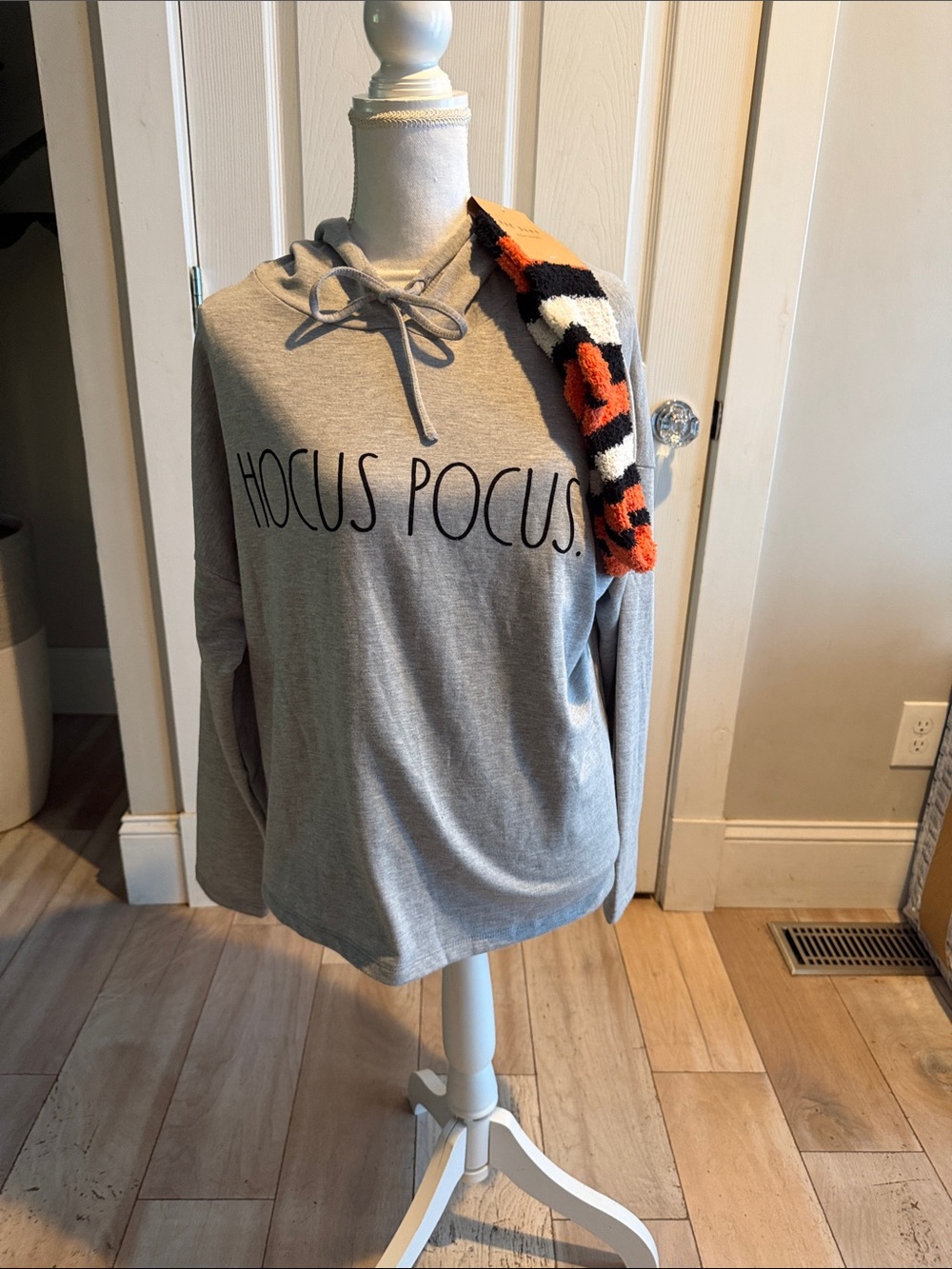 Rae Dunn Gray Hocus Pocus Hoodie